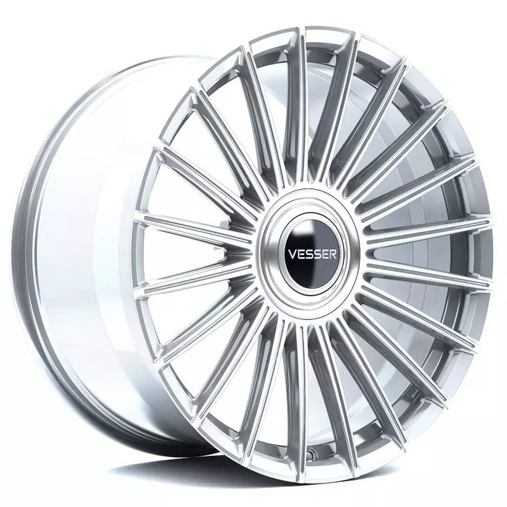 Vesser VSR5 11.0x21 BLANK ET10 Silver Felgen