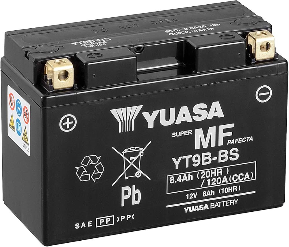 Batterie Yuasa YT9B  12V 8.4Ah