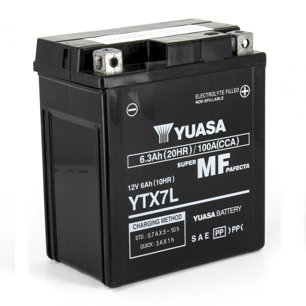 Batterie Yuasa YTX7L  12V 6.3Ah