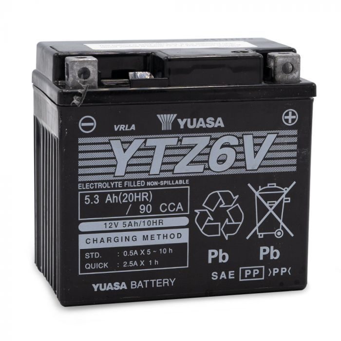 Batterie Yuasa YTZ6V  12V 5.3Ah