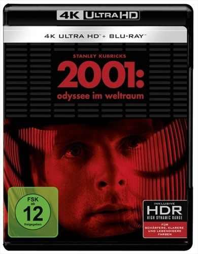 2001: Odyssee im Weltraum (4K Ultra HD) (+ Blu-ray 2D) (+ Bonus-Blu-ray) (Repack)