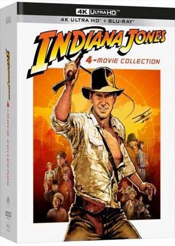 Coffret Indiana Jones -1-4 BR (FR)