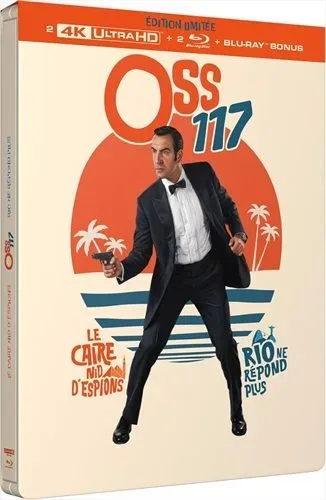 Coffret OSS 117 : 1 & 2 Édition SteelBook (FR)
