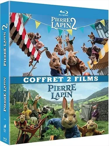 Coffret Pierre Lapin 1 + 2 - BR (FR)