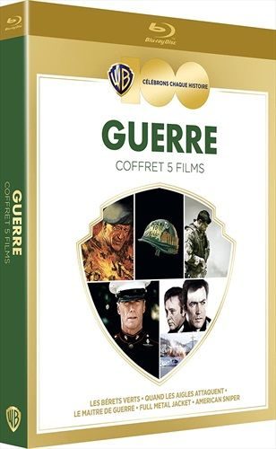 Coffret Warner 100 ans: 5 Films de guerre (FR)