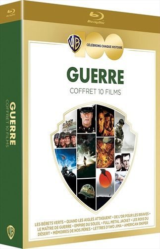 Coffret Warner 100 ans: 10 Films de guerre (FR)