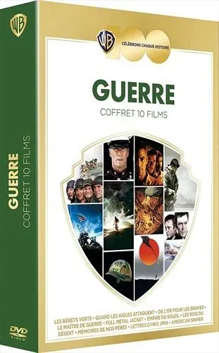 Coffret Warner 100 ans: 10 Films de guerre (FR)