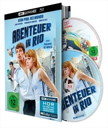 Abenteuer in Rio - 2-Disc Limited Collector's Edition Mediabook (4K Ultra HD+Blu-ray)
