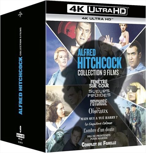 Alfred Hitchcock - Collection 9 Films (FR)
