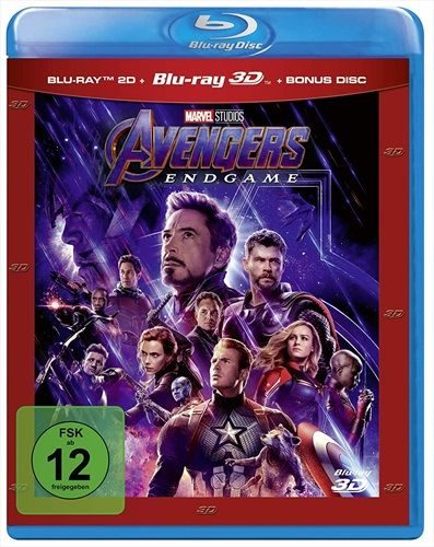 Avengers - Endgame 3D + 2D + Bonus (DE)