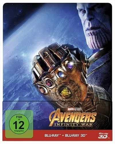 Avengers - Infinity War 2D+3D Limited Steelbook Edition (DE)