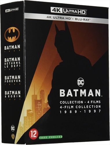 Batman - 4 Films : Collection 1989-1997 (FR)