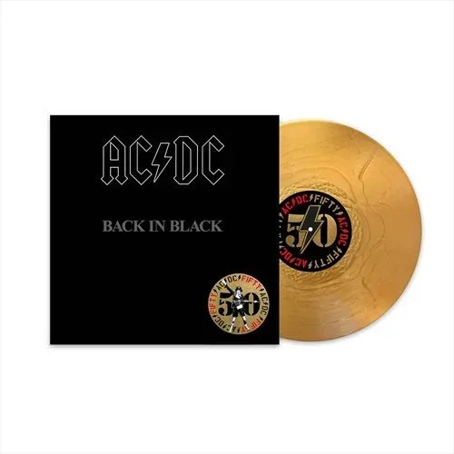 Back In Black/gold vinyl