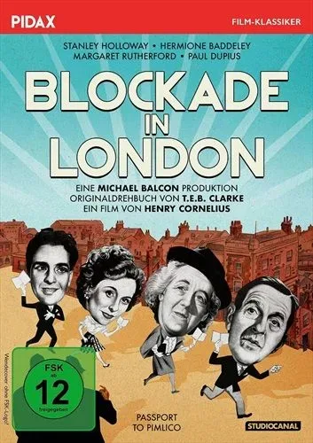 Blockade in London (Passport to Pimlico) / Originelle Komödie mit Margaret Rutherford (bekannt als ?Miss Marple?) (Pidax Film-Klassiker)
