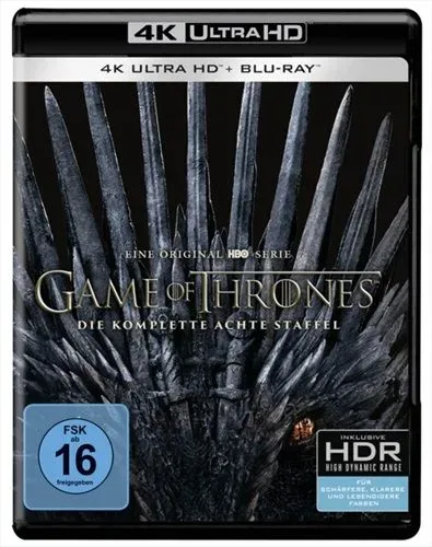 Game of Thrones - Staffel 8 (3 Blu-ray 4K Ultra HD + 3 Blu-ray 2D)