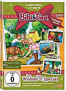 Bibi & Tina - Das Wildtier-Special, 1 DVD + 1 Audio-CD