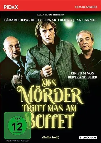 Den Mörder trifft man am Buffet (Buffet froid) / Preisgekrönte und rabenschwarze Krimikomödie mit Gérard Depardieu und Bernard Blier (Pidax Film-Klassiker)