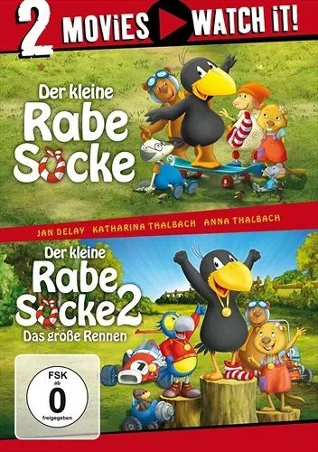 Der kleine Rabe Socke 1+2 [2 DVDs]