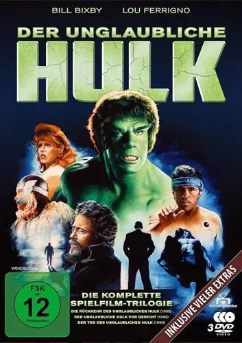 Der unglaubliche Hulk - Die komplette Spielfilm-Trilogie (DE)