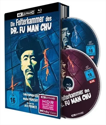 Die Folterkammer des Dr. Fu Man Chu (Mediabook) (DE)