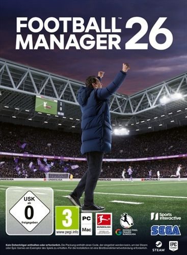 SEGA Football Manager 26 (Code in a Box) (Code in a Box)