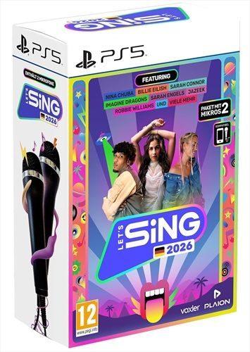 Let's Sing 2026 German Version (+2 Mics) - PlayStation 5 [Deutsch]