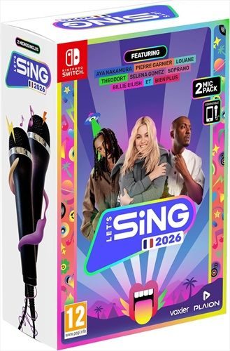 Let's Sing 2026 French Version + 2 Mics (FR)