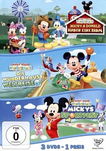 Micky Maus Wunderhaus: Sportfest/Weltreise/Farm (DE)