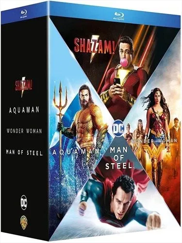 Shazam / Aquaman / Wonder Woman / Man of Steel (FR)