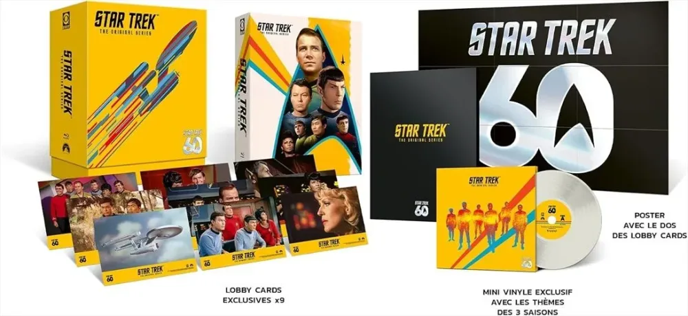 Star Trek, la série originale - L'Intégrale (Édition 60ème Anniversaire) (FR)