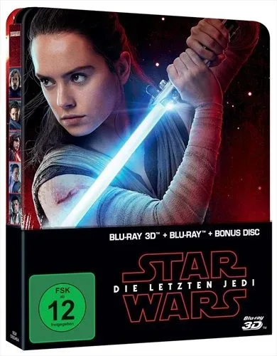 Star Wars: Die letzten Jedi 3D SteelBook Edition (DE)