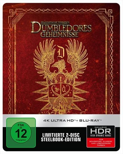 Phantastische Tierwesen: Dumbledores Geheimnisse Limited SteelBook (DE)