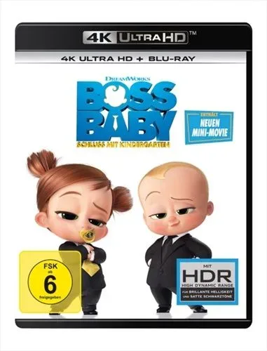 The Boss Baby - Schluss mit Kindergarten - 4K UHD (DE)