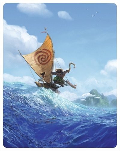 Vaiana 3D+2D SteelBook Édition Limitée (FR)