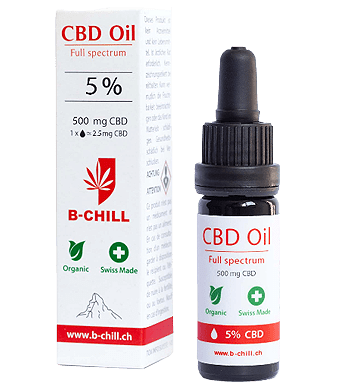 CBD Öl 5% Vollspektrum Hanftropfen - 10ml