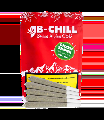 Green Skunk Pre-Rolls CBD Joints Outdoor - 5pc