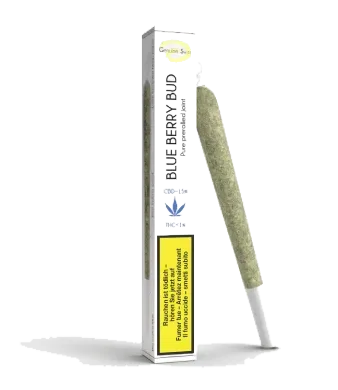 Blue Berry Bud Pre-Rolls CBD Joints Indoor - 20pc