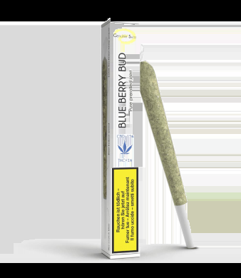 Blue Berry Bud Pre-Rolls CBD Joints Indoor - 20pc
