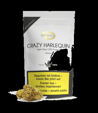 Crazy Harlequin Minibuds Small CBD Buds Indoor - 10g