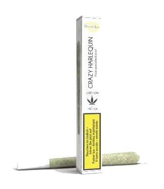 Crazy Harlequin Pre-Rolls CBD Joints Indoor - 1pc