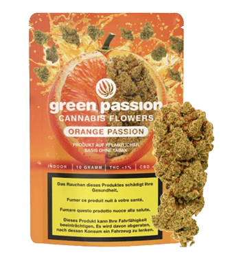 Orange Passion CBD Blüten Indoor - 5g