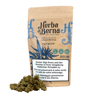 Harlequin Minibuds Small CBD Buds Indoor - 21g