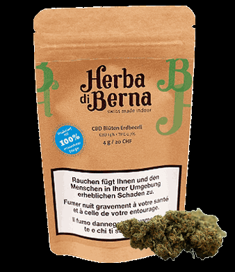 Strawberry CBD Blüten Indoor - 4g