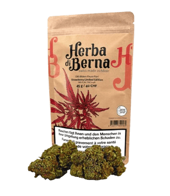 Strawberry CBD Blüten Outdoor - 40g