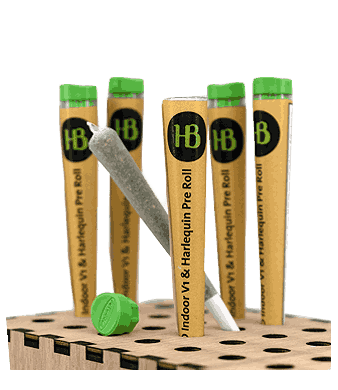 V1 + Harlequin Trim Pre-Rolls CBD Joints Indoor - 1pc