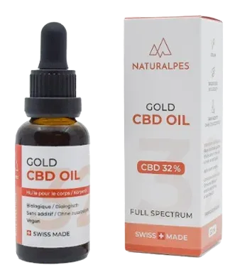Gold CBD Öl 32% Vollspektrum Hanftropfen - 10ml