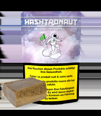 Hashtronaut Zero Zero CBD Hash Marokkaner - 4g
