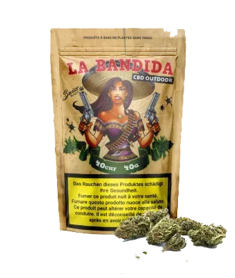 Bandida CBD Blüten Outdoor - 40g