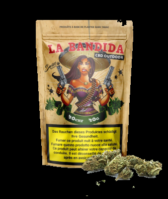 Bandida CBD Blüten Outdoor - 40g