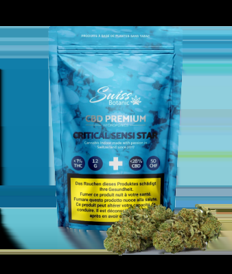 Critical Sensi Star CBD Blüten Indoor - 12g